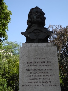 Samuel de Champlain, parmi les premiers français à mettre pied sur le canada